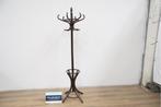 Vintage Zwart Houten Kapstok in Thonet-Stijl, Huis en Inrichting, Woonaccessoires | Kapstokken, Niet ingevuld, Niet ingevuld, Niet ingevuld