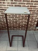 Metalen plantentafel, bijzettafel, statafel 40x40x100, Ophalen, Zo goed als nieuw