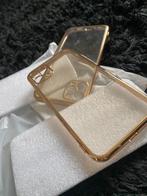 deux coques transparentes dorées pour iPhone, Enlèvement, Neuf, IPhone 11 Pro Max