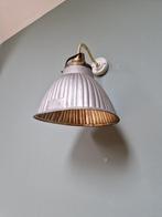 Wandlamp met zwanenhals van gemercuriseerd glas, 1930, Ophalen of Verzenden