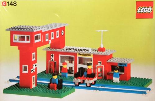 LEGO Train 4.5v 148 Central Station, Kinderen en Baby's, Speelgoed | Duplo en Lego, Zo goed als nieuw, Lego, Complete set, Ophalen of Verzenden