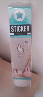 grand stickers mural neuf licorne unicorn, Enlèvement ou Envoi, Neuf