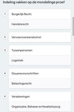 ITLB 'vakbekwaamheid over de weg' samenvattingen, Ophalen, Nieuw