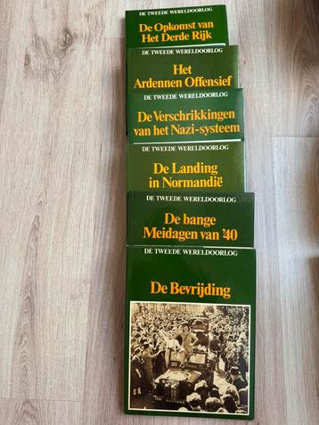 6 boeken van de tweede wereldoorlog beschikbaar voor biedingen