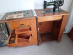 complete ingebouwde naaimachine, en werkt nog, Antiek en Kunst, Antiek | Naaimachines, Ophalen