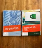 Boek microsoft 365 excel + ms word 2019, Ophalen, Zo goed als nieuw