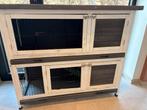 Konijnenhok, Dieren en Toebehoren, Knaagdieren en Konijnen | Hokken en Kooien, Ophalen, 90 cm of meer, Konijn, Hok