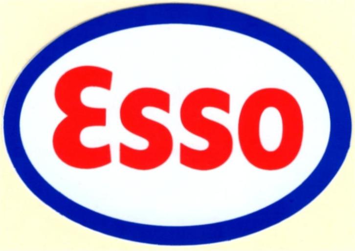 Esso sticker #2, Motos, Accessoires | Autocollants, Envoi