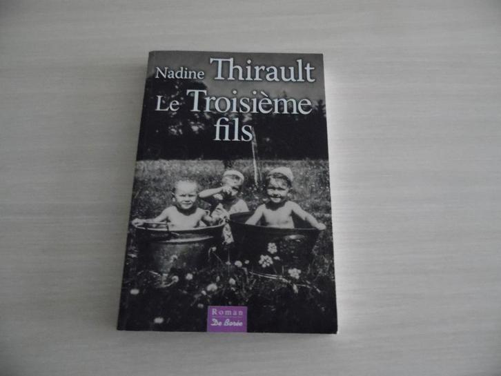 LE TROISIÈME FILS       NADINE  THIRAULT, Livres, Romans, Comme neuf, Europe autre, Enlèvement ou Envoi