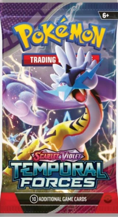 Pokémon Temporal Forces: Booster Pack – Slechts €5,75!, Hobby en Vrije tijd, Verzamelkaartspellen | Pokémon, Nieuw, Booster, Ophalen of Verzenden