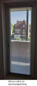 Jaloezie - aluminium (voor deubevestiging), Huis en Inrichting, Stoffering | Gordijnen en Lamellen, Ophalen, Gebruikt, Wit