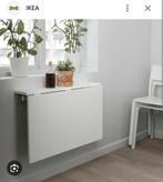 Wit opklapbaar tafeltje te monteren aan muur Ikea 74x60, Huis en Inrichting, Nieuw, Ophalen of Verzenden