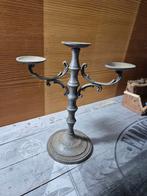 Ancien chandelier en étain., Ophalen of Verzenden