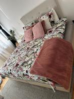 LIT SUPER KING SIZE EN VENTE SUR BXL, Autres dimensions, Queen size, Beige, Enlèvement