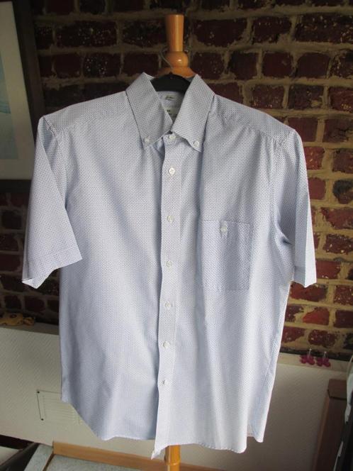 chemise blanche à motif rond taille 37/38 black tulip, Kleding | Heren, Overhemden, Gedragen, Halswijdte 38 (S) of kleiner, Blauw