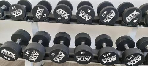 Dumbbell rack met 13 paar ATX Urethaan dumbells, Sport en Fitness, Fitnessmaterialen, Nieuw, Dumbbell, Ophalen