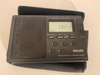 Radio portable vintage Philips AE-3805 avec son étui, Enlèvement ou Envoi, Radio