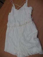 witte playsuit in maat S, Ophalen of Verzenden, Gedragen, Maat 36 (S), Wit