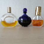 3 parfumflesjes ( halfvol ), Verzamelen, Ophalen of Verzenden, Gebruikt, Parfumfles