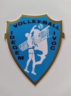 Autocollant vintage - Volleyball Idegem - IVOC - Bel état, Comme neuf, Sport, Enlèvement ou Envoi