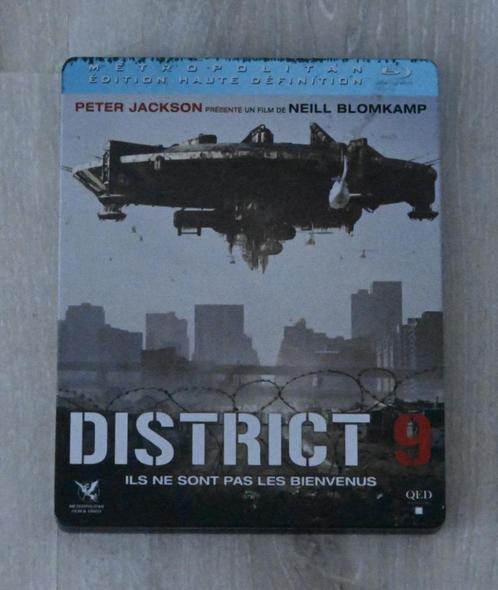 Bluray "District 9" metalen doos, Cd's en Dvd's, Blu-ray, Zo goed als nieuw, Boxset, Ophalen of Verzenden