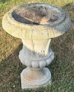 Grote zware stenen bloempot, Ophalen, Steen, Gebruikt, 40 cm of meer