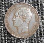 5 Francs Belgique 1858 Leopold 1, Argent, Série, Envoi, Argent