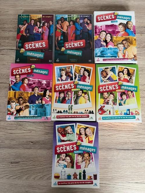 DVD série scène de ménage saison 1 à 6, CD & DVD, DVD | TV & Séries télévisées, Comme neuf, Tous les âges, Enlèvement ou Envoi