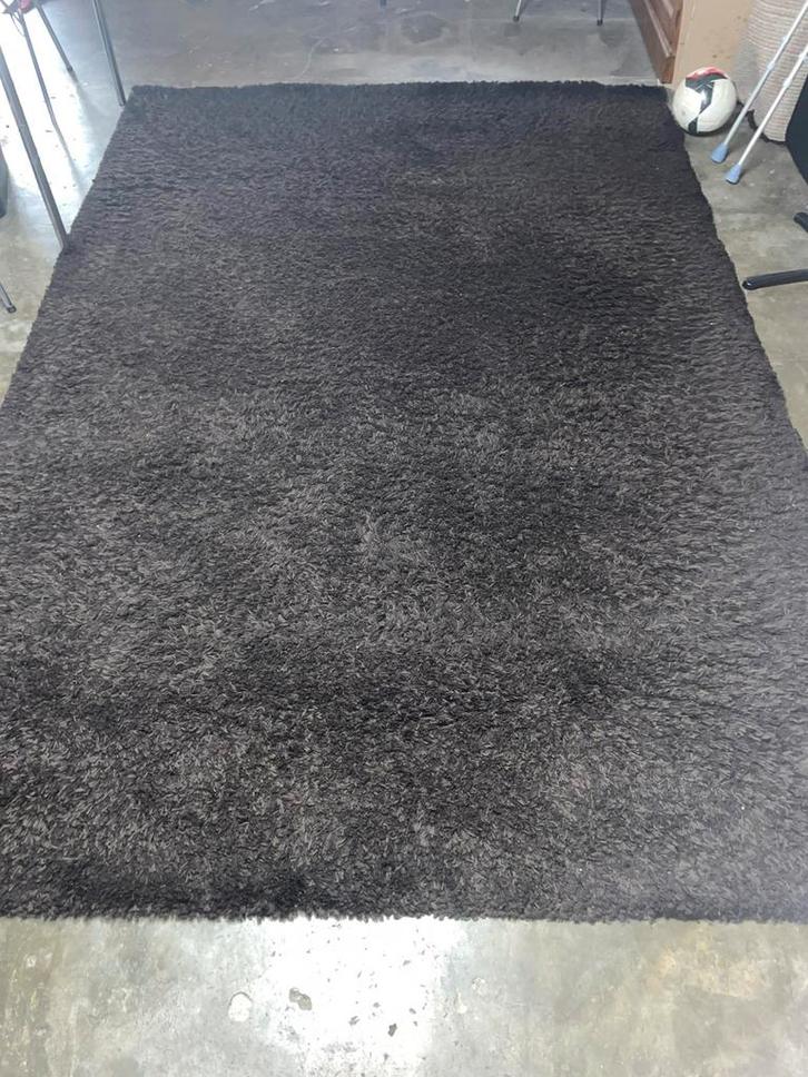 Tapijten 2x, Huis en Inrichting, Stoffering | Tapijten en Vloerkleden, Gebruikt, 200 cm of meer, 200 cm of meer, Rechthoekig, Zwart