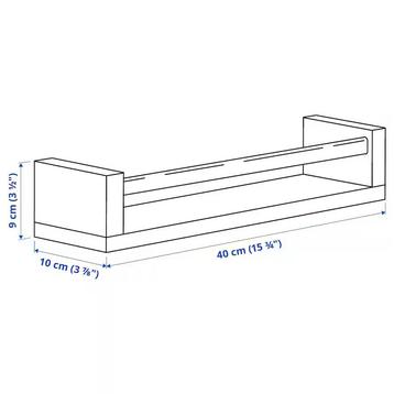 IKEA BEKVÄM Kruidenrekje, espenhout (nieuw)