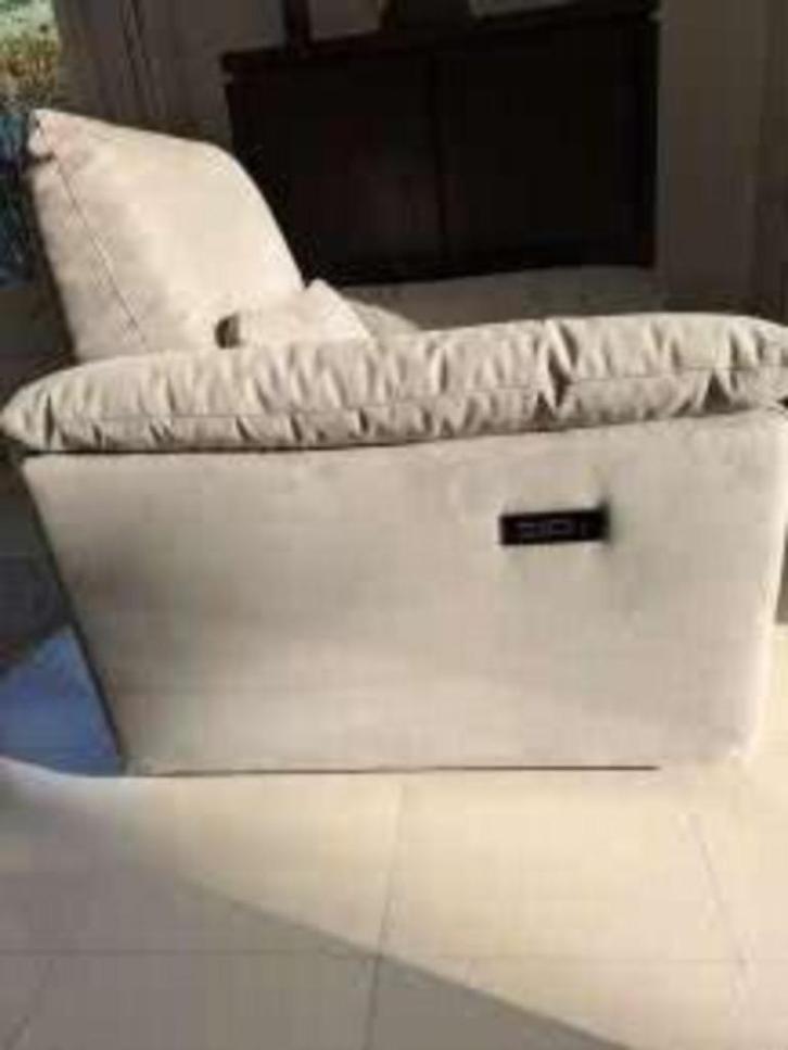 Relaxzetel /1-zit, Huis en Inrichting, Fauteuils, Zo goed als nieuw, Stof, Ophalen