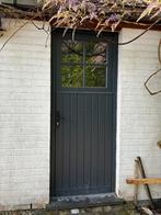 Porte extérieure bois 90x220, Doe-het-zelf en Bouw, Raamkozijnen en Schuifdeuren, Zo goed als nieuw, Hout