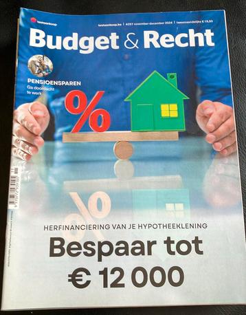 Testaankoop Budget en Recht 2021-2024 beschikbaar voor biedingen