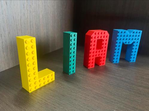 Lego letters gepersonaliseerde naam!, Huis en Inrichting, Woonaccessoires | Overige, Nieuw, Ophalen of Verzenden