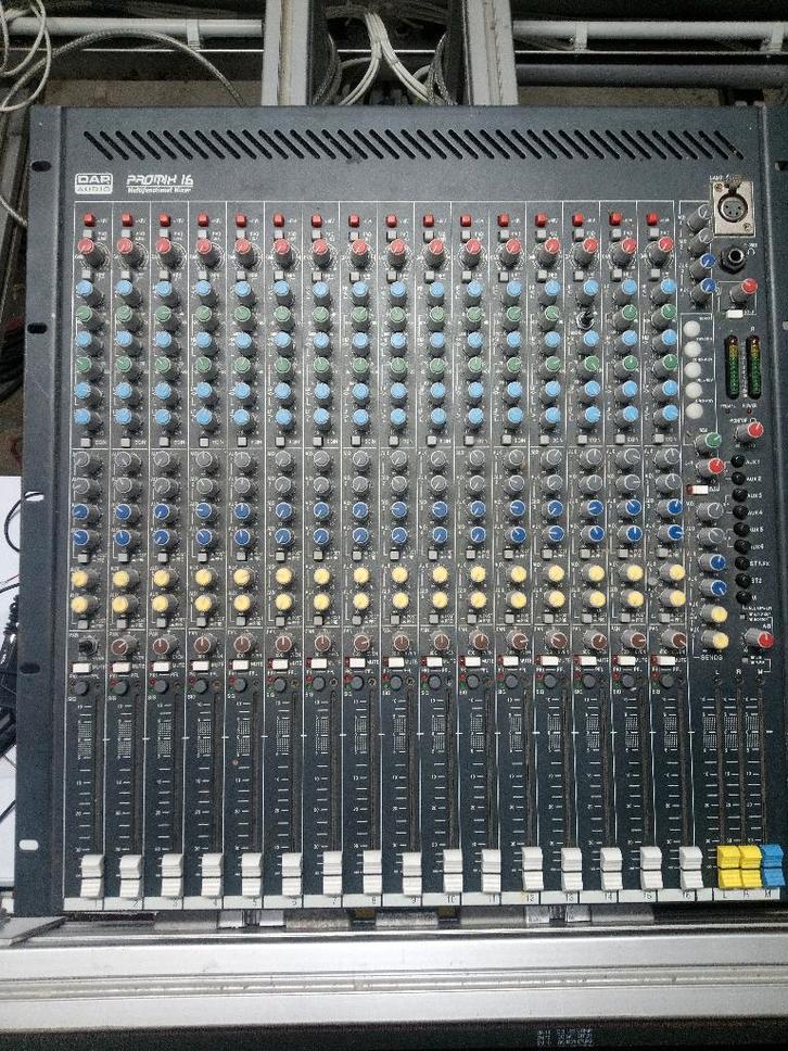 mengpaneel DAP audio Promix16, Musique & Instruments, Tables de mixage, Comme neuf, 10 à 20 canaux, Entrée micro, Enlèvement