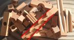 Knikkerbaan hout, Kinderen en Baby's, Speelgoed | Houten speelgoed, Ophalen, Gebruikt