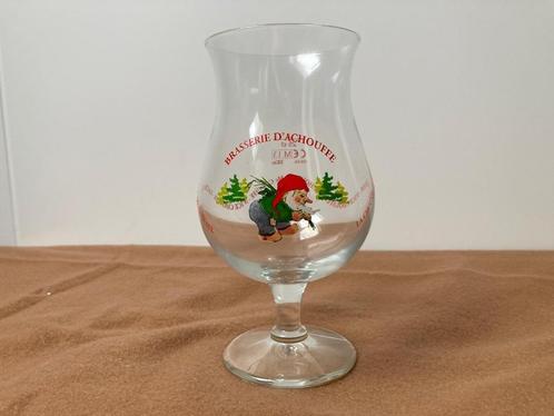 6 officiële La Chouffe 33 cl kelkglazen, Huis en Inrichting, Keuken | Servies, Zo goed als nieuw, Glas of Glazen, Overige stijlen