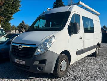 opel movano L2 H2 2013 dubbel cabine 7 plaats beschikbaar voor biedingen