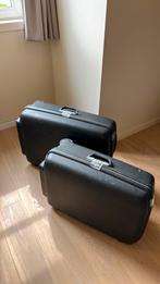 Lot de 2 valises Samsonite, Bijoux, Sacs & Beauté, Valises, Comme neuf, 45 à 55 cm, Poignée extensible, Enlèvement