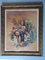Grand cadre ancien en bois doré 58 x 48 cm, Ophalen of Verzenden, Gebruikt, Hout