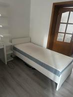 IKEA LIT + MATELAS, Maison & Meubles, 90 cm, Une personne, Enlèvement, Utilisé