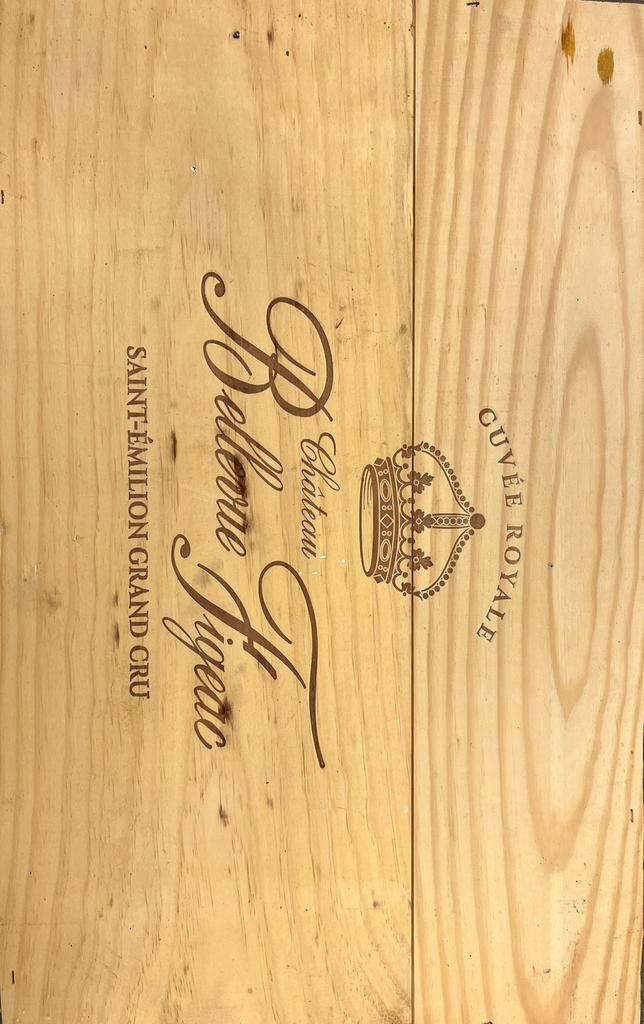 Château Bellevue Cuvée Royale Saint‑Émilion Grand Cru 2015, Verzamelen, Wijnen, Zo goed als nieuw, Ophalen