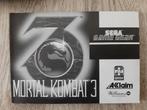 Livret Sega Game Gear Mortal Kombat 3, Comme neuf, Enlèvement ou Envoi