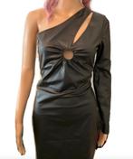 Sexy vegan leather dress (size S/M) NEW, Maat 38/40 (M), Zwart, Nieuw, Ophalen of Verzenden