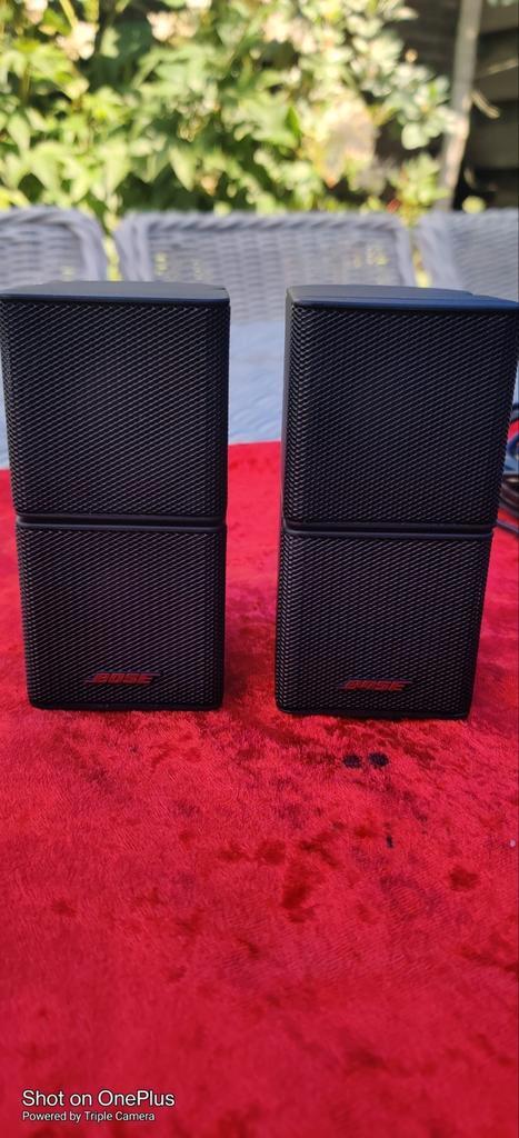 Bose Jewel luidsprekers 2x zwart, Audio, Tv en Foto, Luidsprekerboxen, Zo goed als nieuw, Bose, Ophalen of Verzenden