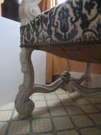 Antieke fauteuil-stoel, Minder dan 75 cm, Zo goed als nieuw, Hout, 50 tot 75 cm