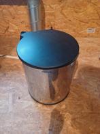 Poubelle encastrée Brabantia 15L - Acier brillant, Maison & Meubles, Moins de 50 cm, 10 à 20 litres, Comme neuf, Enlèvement