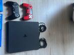 Playstation 4  1TB met 2controllers+ spelletjes, Games en Spelcomputers, Ophalen, Met 2 controllers, 1 TB, Gebruikt