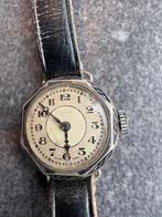 Zilver horloge dames model antiek zilver, Ophalen of Verzenden, Zilver