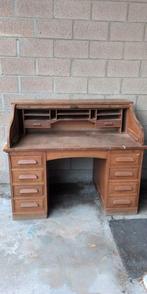 Antieke bureau volle eik, Antiek en Kunst, Ophalen